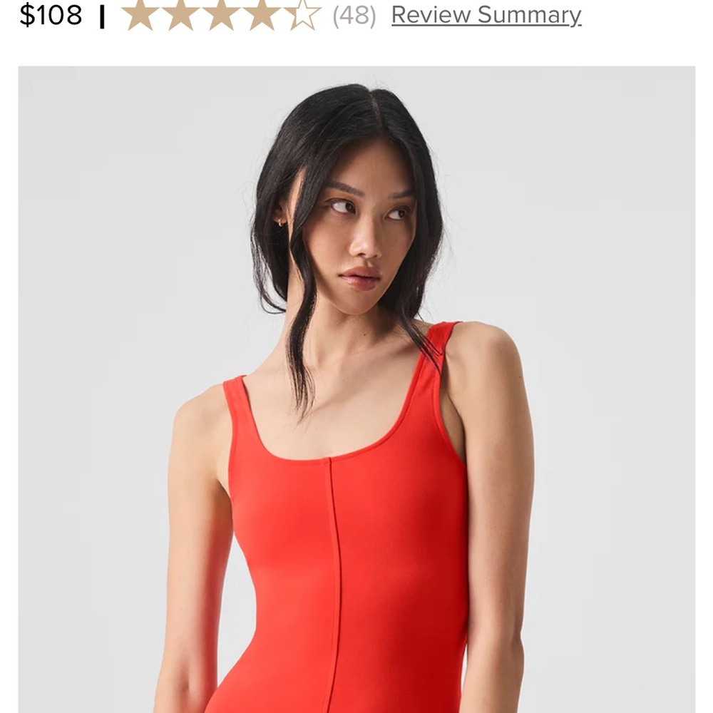 ALO Yoga Red Mini Dress